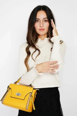 C&Jo Pulls|Pull en Cachemire & Soie mélangés col montant crème