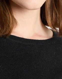 Marc O'Polo Pulls|Pull en Coton, Laine & Alpaga mélangés Basique noir