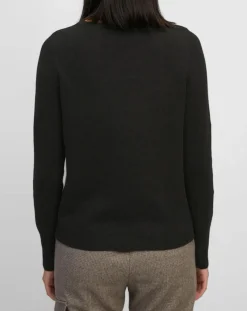 Marc O'Polo Pulls|Pull en Coton, Laine & Alpaga mélangés Basique noir