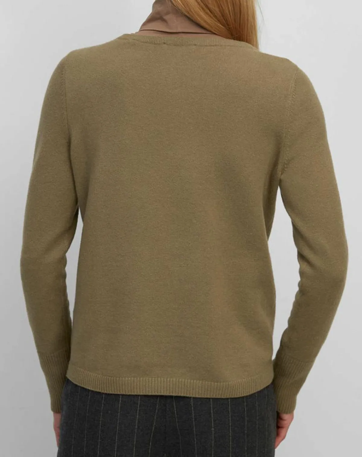 Marc O'Polo Pulls|Pull en Coton, Laine & Alpaga mélangés Basique marron