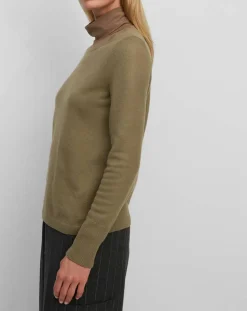 Marc O'Polo Pulls|Pull en Coton, Laine & Alpaga mélangés Basique marron