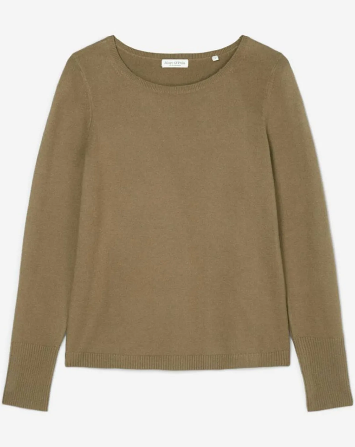 Marc O'Polo Pulls|Pull en Coton, Laine & Alpaga mélangés Basique marron