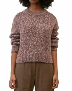 Marc O'Polo Pulls|Pull en Laine & Alpaga mélangés marron
