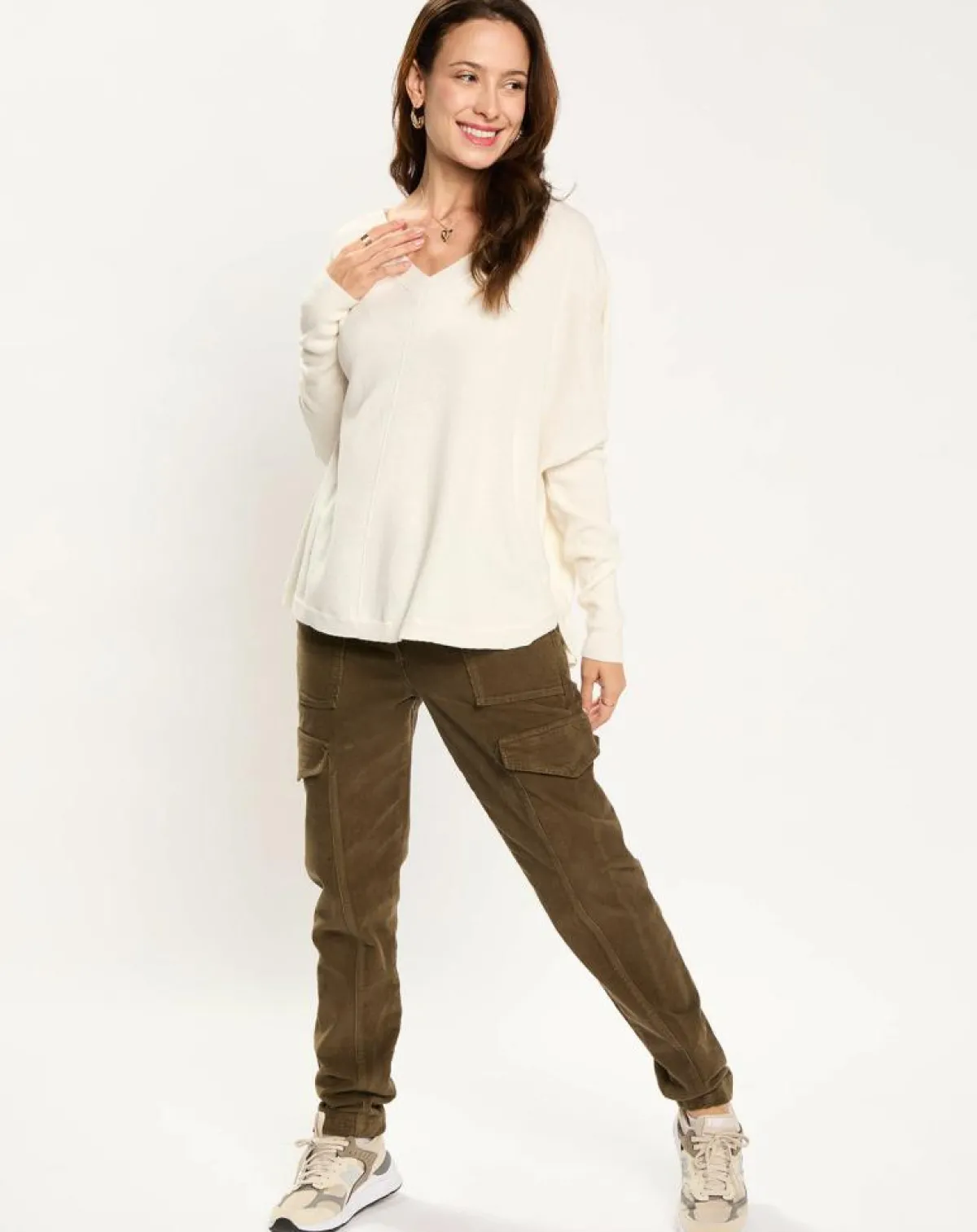 Lauren Vidal Pulls|Pull en Laine & Cachemire mélangés Naos crème