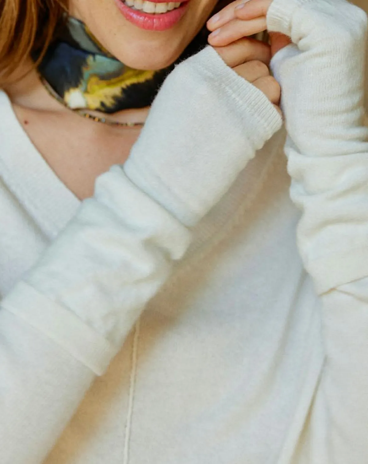 Lauren Vidal Pulls|Pull en Laine & Cachemire mélangés Naos crème