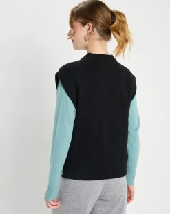 Galeries Lafayette Pulls|Pull en Laine & Cachemire Solal noir