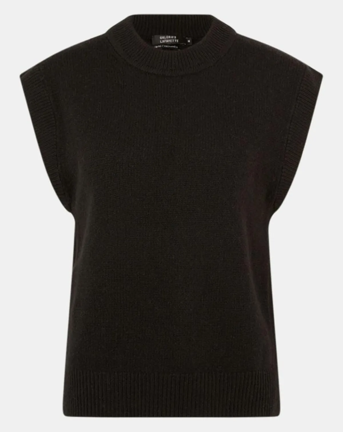 Galeries Lafayette Pulls|Pull en Laine & Cachemire Solal noir