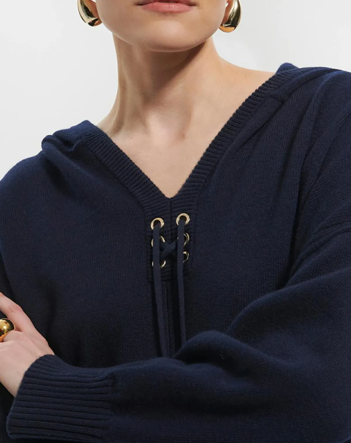 Zapa Pulls|Pull en Laine & Coton Nicky nocturne