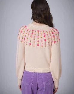 Manoush Pulls|Pull en Laine mélangée Claudine nude