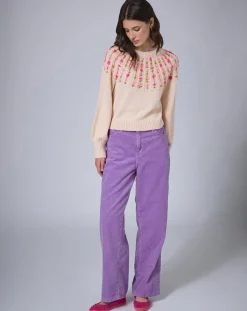 Manoush Pulls|Pull en Laine mélangée Claudine nude