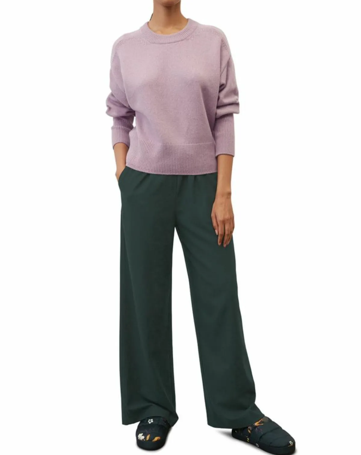 Marc O'Polo Pulls|Pull en Laine mélangée violet clair