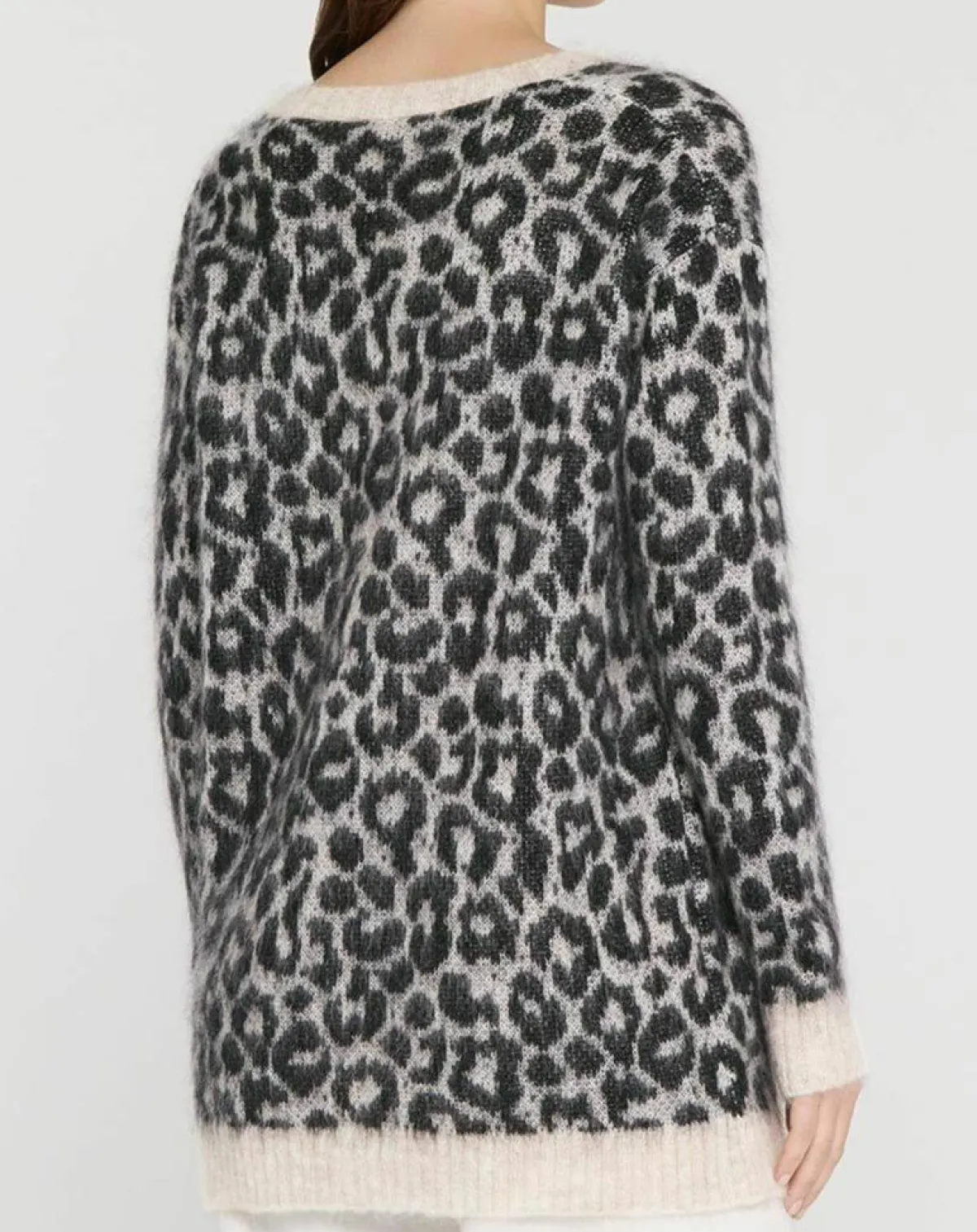 MaxMara Studio Pulls|Pull en Mohair mélangé Fiumana écru