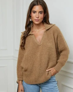 L'Armoire de Suzette Pulls|Pull Eva camel