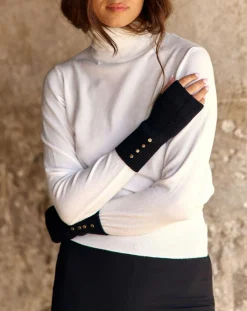 Lauren Vidal Pulls|Pull Falba blanc