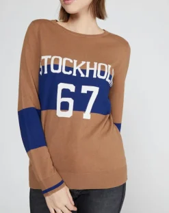 Marc O'Polo Pulls|Pull fin en Laine & Cachemire mélangés Stokholm Klook camel