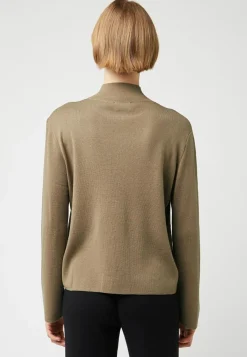 Rodier Pulls|Pull Garance col montant marron camel