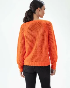 Bleu Blanc Rouge Pulls|Pull Graphe ultra orange