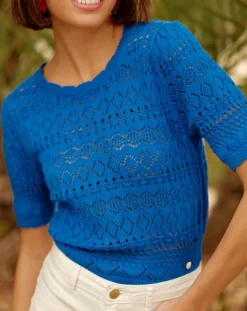 La Petite Etoile Pulls|Pull Indiana bleu