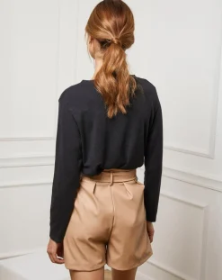 Fleur de cachemire Pulls|Pull Laury noir