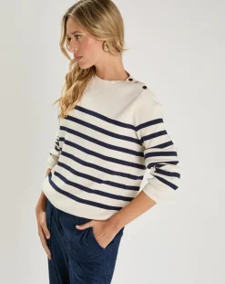 An'ge Pulls|Pull Lemarlina ecru