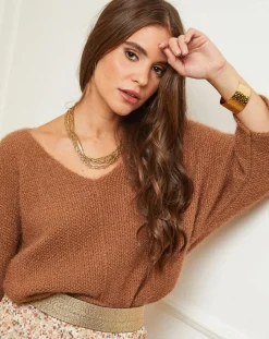 Alice & Charlotte Pulls|Pull Lola camel