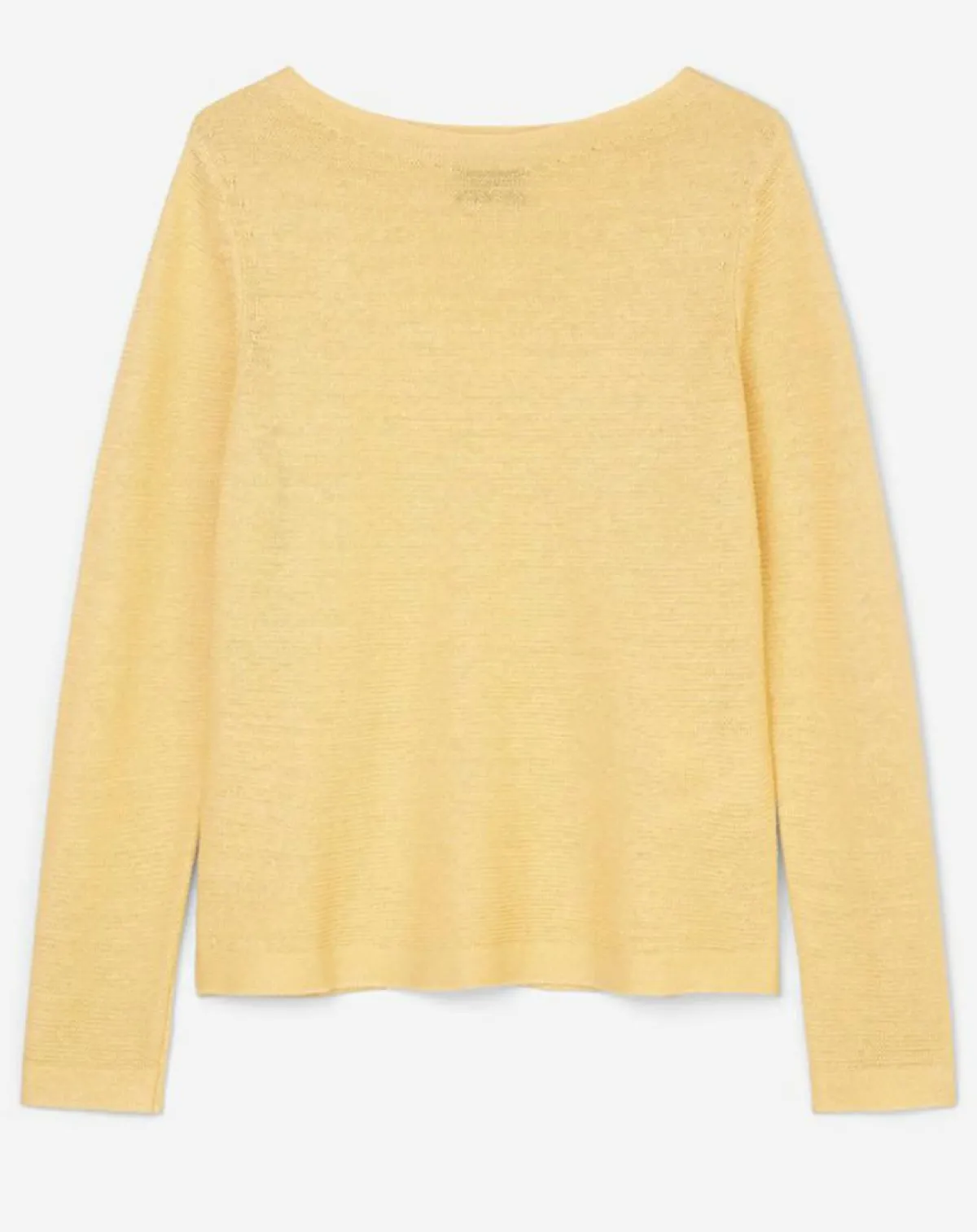 Marc O'Polo Pulls|Pull maille 100% Lin jaune