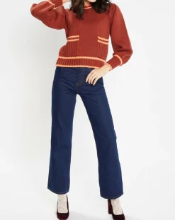 Manoush Pulls|Pull Mouline chocolat