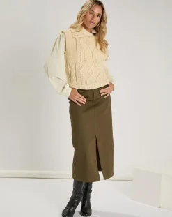 See u Soon Pulls|Pull Pauline beige