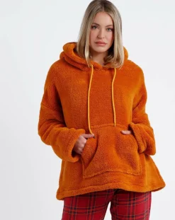 Admas Lingerie, Nuit|Pull polaire ocre