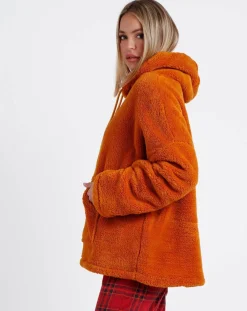 Admas Lingerie, Nuit|Pull polaire ocre