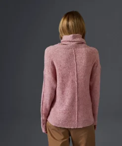 Rodier Pulls|Pull Romi col amovible bois de rose