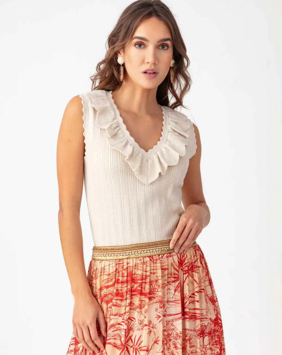 Bleu Blanc Rouge Pulls|Pull Sara ivoire