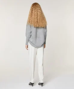 Rodier Pulls|Pull Violaine en Laine & Cachemire gris