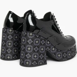 Sonia Rykiel Richelieu|Richelieus en Cuir Anvillar noirs - Talon 11 cm