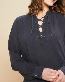 Hartford Robes|Robe 100% Lin Reference graphite