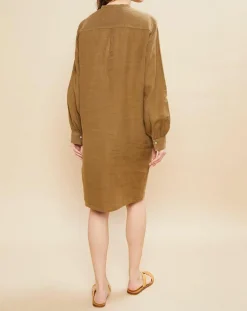 Hartford Robes|Robe 100% Lin Reference verte