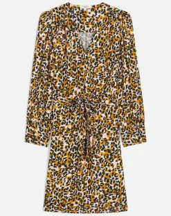 Caroll Robes|Robe Alice cognac