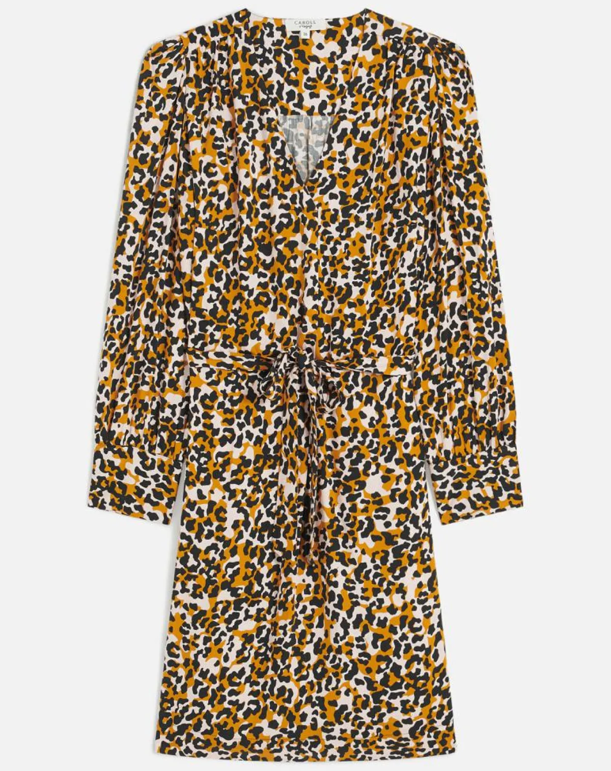 Caroll Robes|Robe Alice cognac