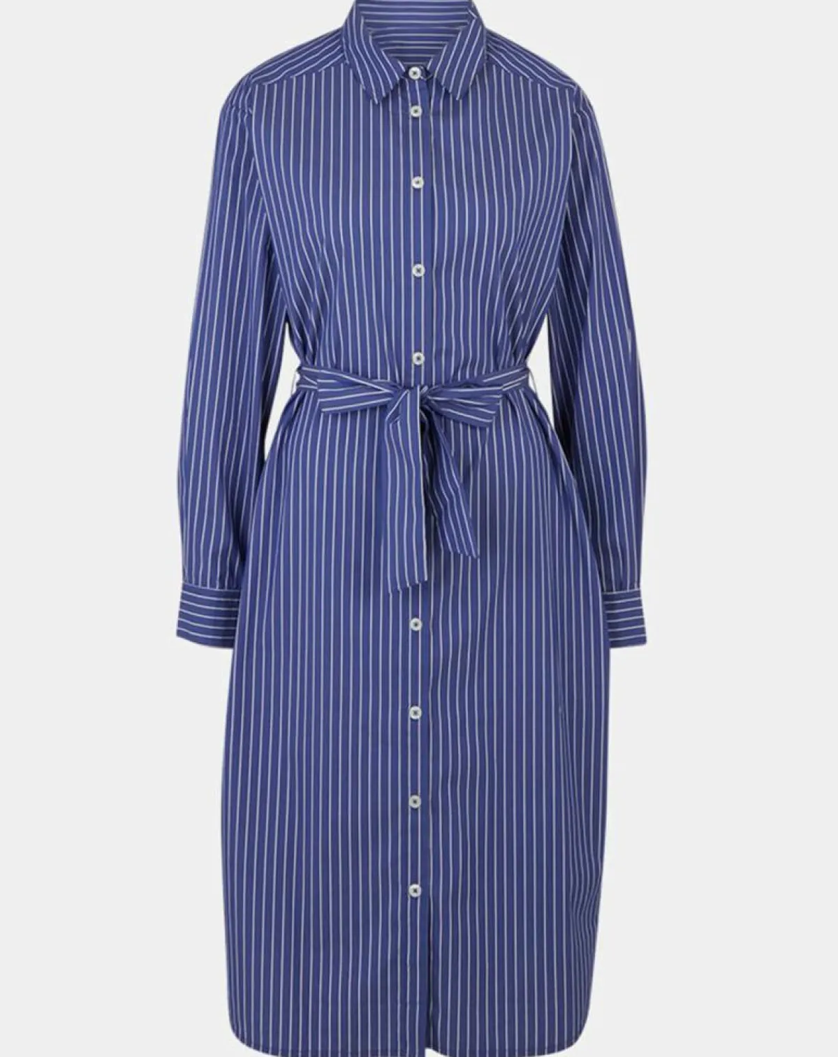 Jodhpur Chemises|Robe Alix rayée blanc/bleu