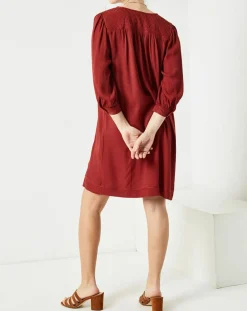 See u Soon Robes|Robe Angèle bordeaux