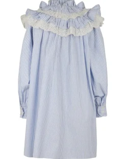 Manoush Robes|Robe Baby Sailor rayée bleue