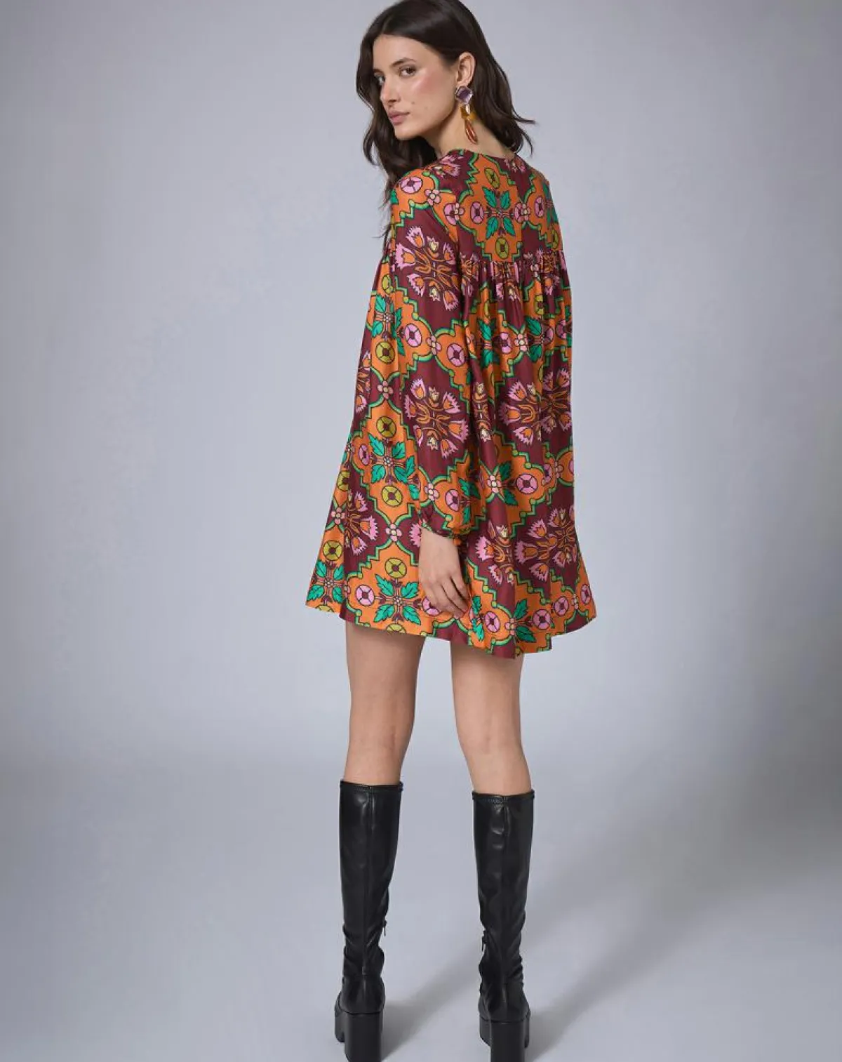 Manoush Robes|Robe Babydoll Jaipur unique multicolore