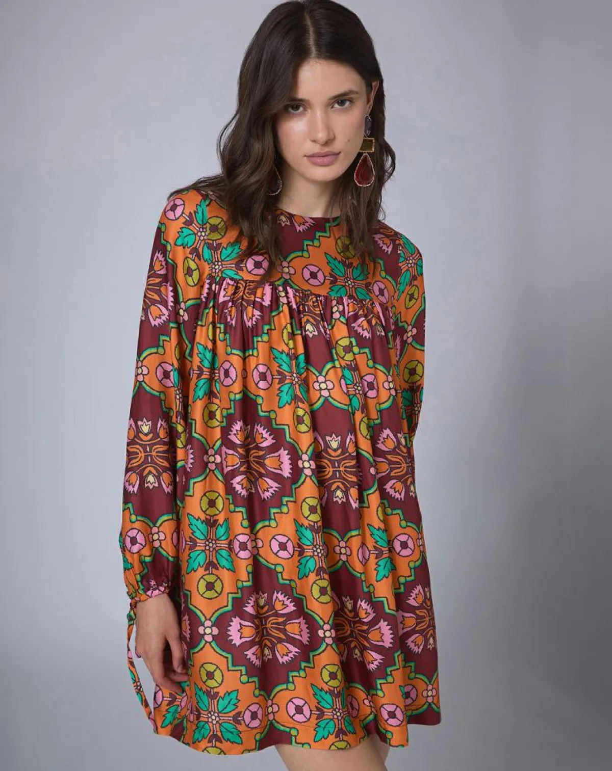 Manoush Robes|Robe Babydoll Jaipur unique multicolore