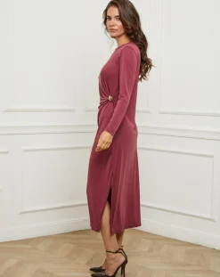 L'Armoire de Suzette Robes|Robe Celeste bordeaux