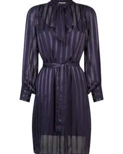 Mare di Latte Robes|Robe courte Olie zébre encre