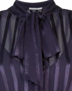 Mare di Latte Robes|Robe courte Olie zébre encre