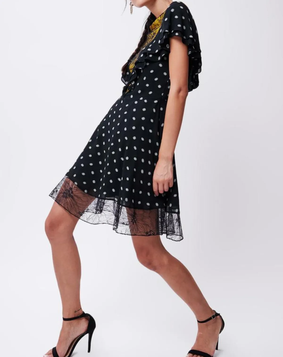 John Galliano Robes|Robe Elise noire