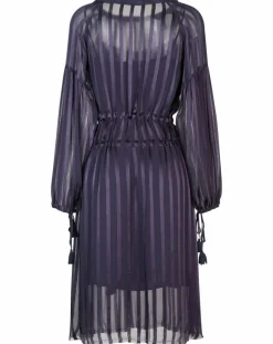 Mare di Latte Robes|Robe Elise zébre encre