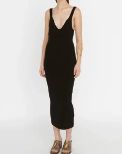 Zapa Robes|Robe en maille Remir noire