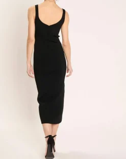 Zapa Robes|Robe en maille Remir noire